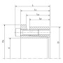 Kits de serrage RINGFEDER RFN7013160X90