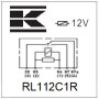 Relais UNIVERSEL RL112C1R