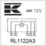 Relais UNIVERSEL RL1122A3