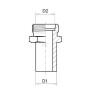 Raccord VOSS REDV86L