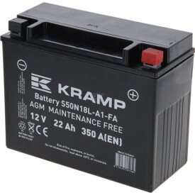 Battery 12V 22Ah 350A closed UNIVERSAL SBA2212350KR