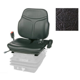 Asiento de PVC negro sin suspensión'SC74 Cobo COBO SC1077335