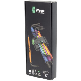 Jeu de clés mâles coudées WERA SC073593