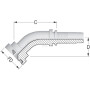 Embout ALFAGOMMA SFLNS252045