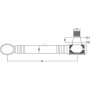 Barre d'accouplement UNIVERSEL SHP387KR