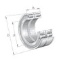 Roulement cylindriques INA/FAG SL045012PP2NR