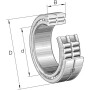 Roulement cylindriques INA/FAG SL014916A