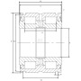 Roulement cylindriques INA/FAG SL045016PP2NR