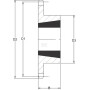 Pignon UNIVERSEL SE3427TL