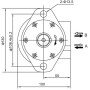 Moteur orbital UNIVERSEL SMP125A225YKR