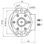 Moteur orbital UNIVERSEL SMH400A432YKR
