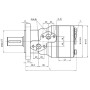 Moteur orbital UNIVERSEL SMH315A432YKR