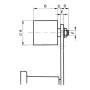 Rouleau tendeur ROSTA SR852080PVC
