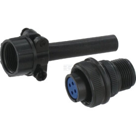 Stecker 4-polig+Zugentlastung UNBRANDED SPMS3106