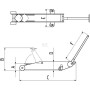Cric roulant BIG RED T830023