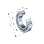 Roulement INA/FAG T7FC050