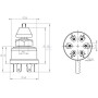 Commutateur UNIVERSEL SW10002KR