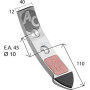Pointe de cultivateur AGRICARB SVI2039