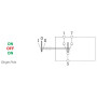 Interrupteur à bascule UNIVERSEL SW10027KR