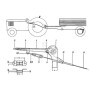 Levier de frein BPW T64C2351