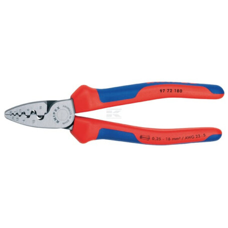Pinces à sertir KNIPEX TA97721803K