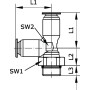 Raccord UNIVERSEL TCSC1238B