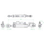 Barre de poussée hydraulique UNIVERSEL TCVNNE356321022