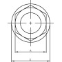 Bouchon magnétique MINTOR TKM04