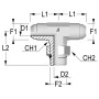 Raccord ALFAGOMMA TIU2121
