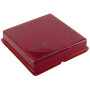 Cabochon rouge RUBBOLITE TOR2633