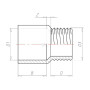 Embout VDL V140150