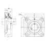 Palier TIMKEN UCF207TIM