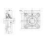 Palier SKF UCFX12SKF