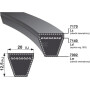 Courroie OPTIBELT VB207100