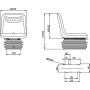 Siège UNIVERSEL TS51000KR