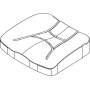 Assise de siège UNIVERSEL TS60066KR
