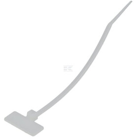 Étiquette pour serrage-câble UNIVERSEL TRLB25112WHI