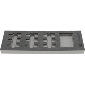 Incrustación de espuma para juego de vasos hexagonales 1/2" 9 piezas UNIVERSAL TT850504