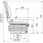 Siège UNIVERSEL TS43100KR