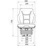 Siège UNIVERSEL TS43100KR