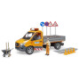 Peinture avec chauffeur BRUDER U02677
