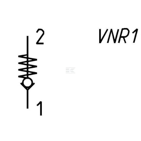 Clapet anti-retour CAMOZZI VNR21212