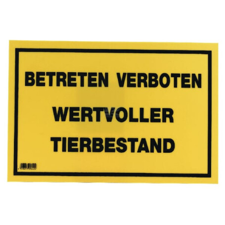 Panneau d'avertissem UNBRANDED VV8051