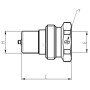 Coupleur FASTER VVS14GASF2V