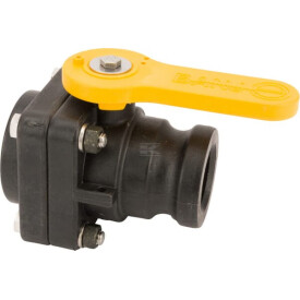 Kugelhahn 2-Wege 2" BSP Innengewinde x 2" Camlock V-Teil BANJO VSF200B