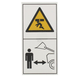 Étiquette d'avertissement UNBRANDED WB250214