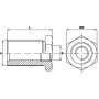 Adaptateur BURNETT & HILLMAN VRB1204