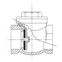 Clapet anti-retour UNIVERSEL WK51062L