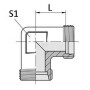 Raccord coudé UNIVERSEL WS10LKR