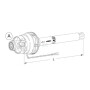 Demi-arbre WALTERSCHEID WWZ23801210I1B